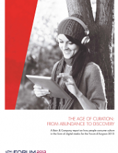 STUDY BAIN & COMPANY FOR THE FORUM D'AVIGNON
